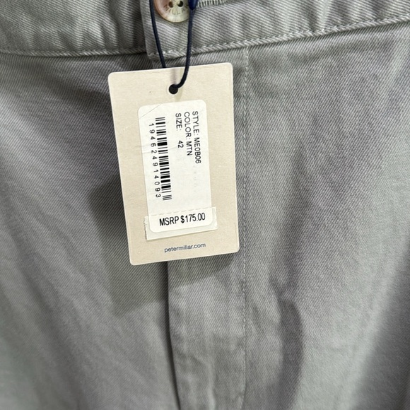 Peter Millar - Gray Khaki Pants - 42/34 - Picture 3 of 8